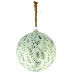 Boule de Noël design jardin hiver