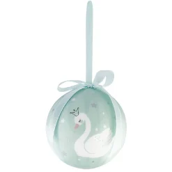 Boule de Noël design Noël poudré