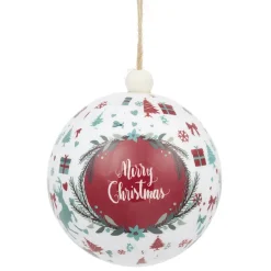 Boule de Noël design tradition Ø8 cm