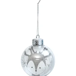 Boule de Noël dessin animal