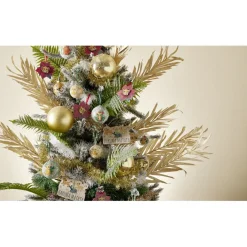 Boule de Noël Disney Le Roi Lion en verre et bois Ø8cm