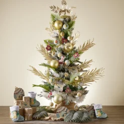 Boule de Noël Disney Le Roi Lion en verre et bois Ø8cm