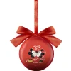 Boule de Noël Disney motif Mickey et Minnie Ø9cm