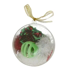 Boule de Noël en verre transparent x6