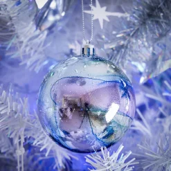 Boule de Noël iridescente Ø8cm