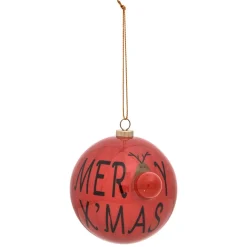 Boule de Noël Merry Christmas
