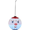 Boule de Noël musicale LED Ø8 cm