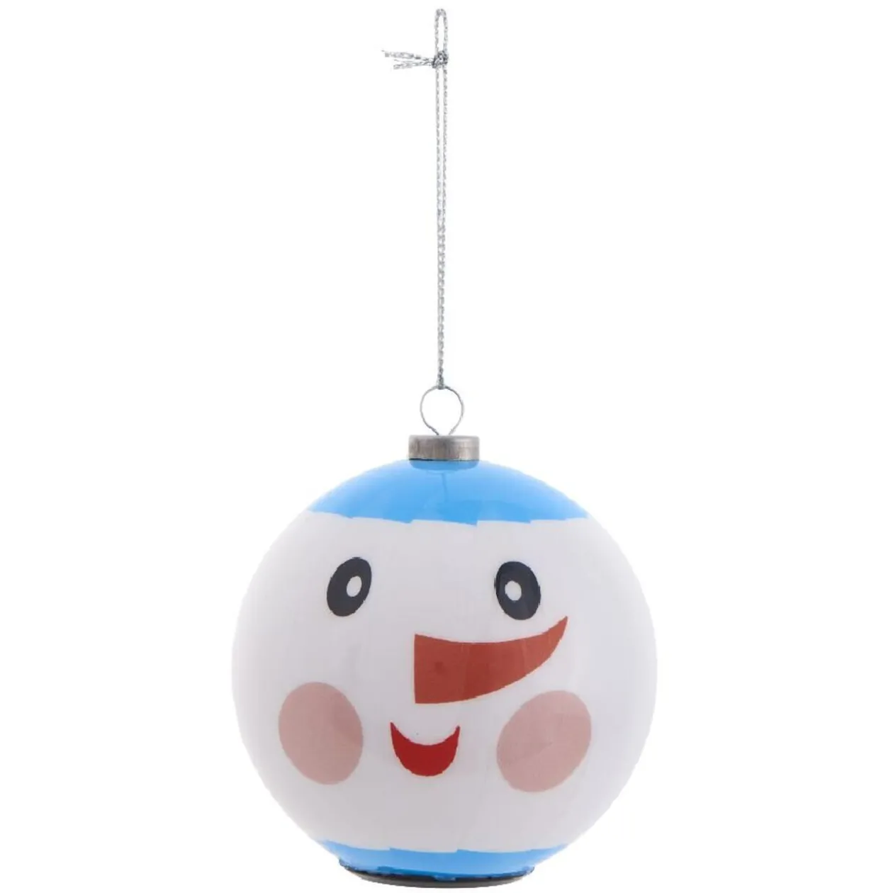 Boule de Noël musicale LED Ø8 cm
