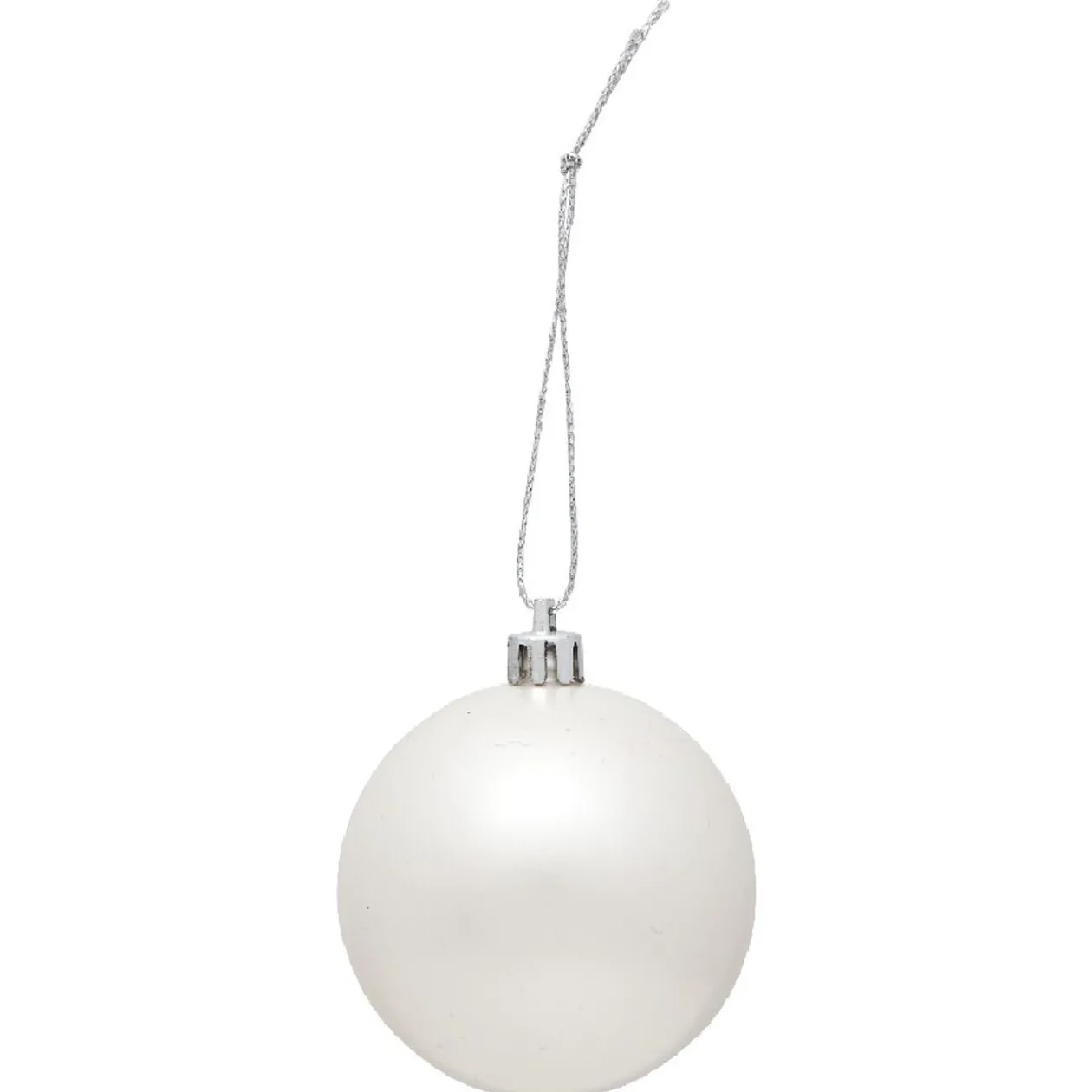 Boule de Noël rouge et blanche x 50