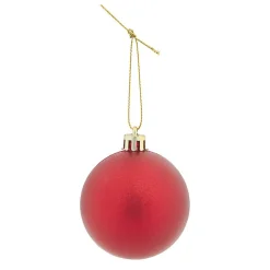 Boule de Noël rouge et blanche x32