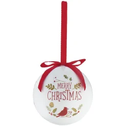 Boule de Noël style traditionnel