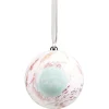 Boule de Noël XL design floral Ø12cm