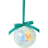 Boule Mon 1er Noël Disney Winnie L'ourson vert clair Ø7,5cm