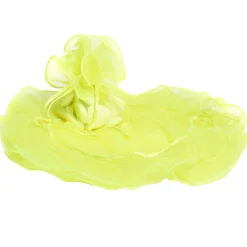 Bourse rond à dragées vert anis x6