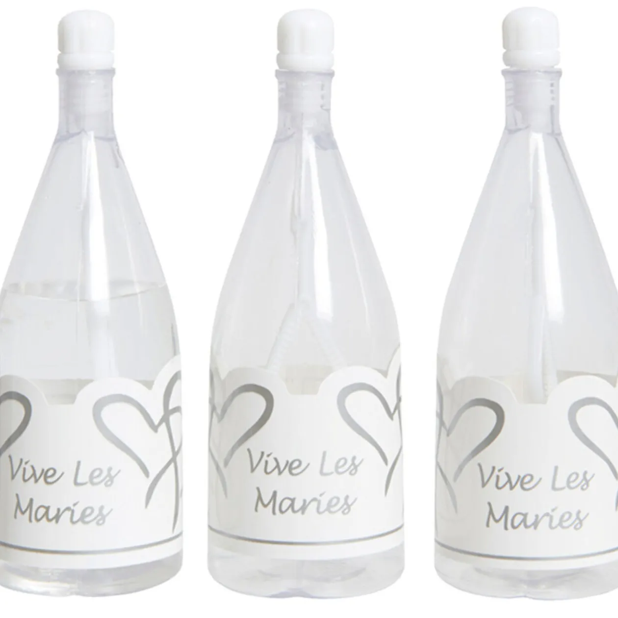 Bouteille bulles de savon x6