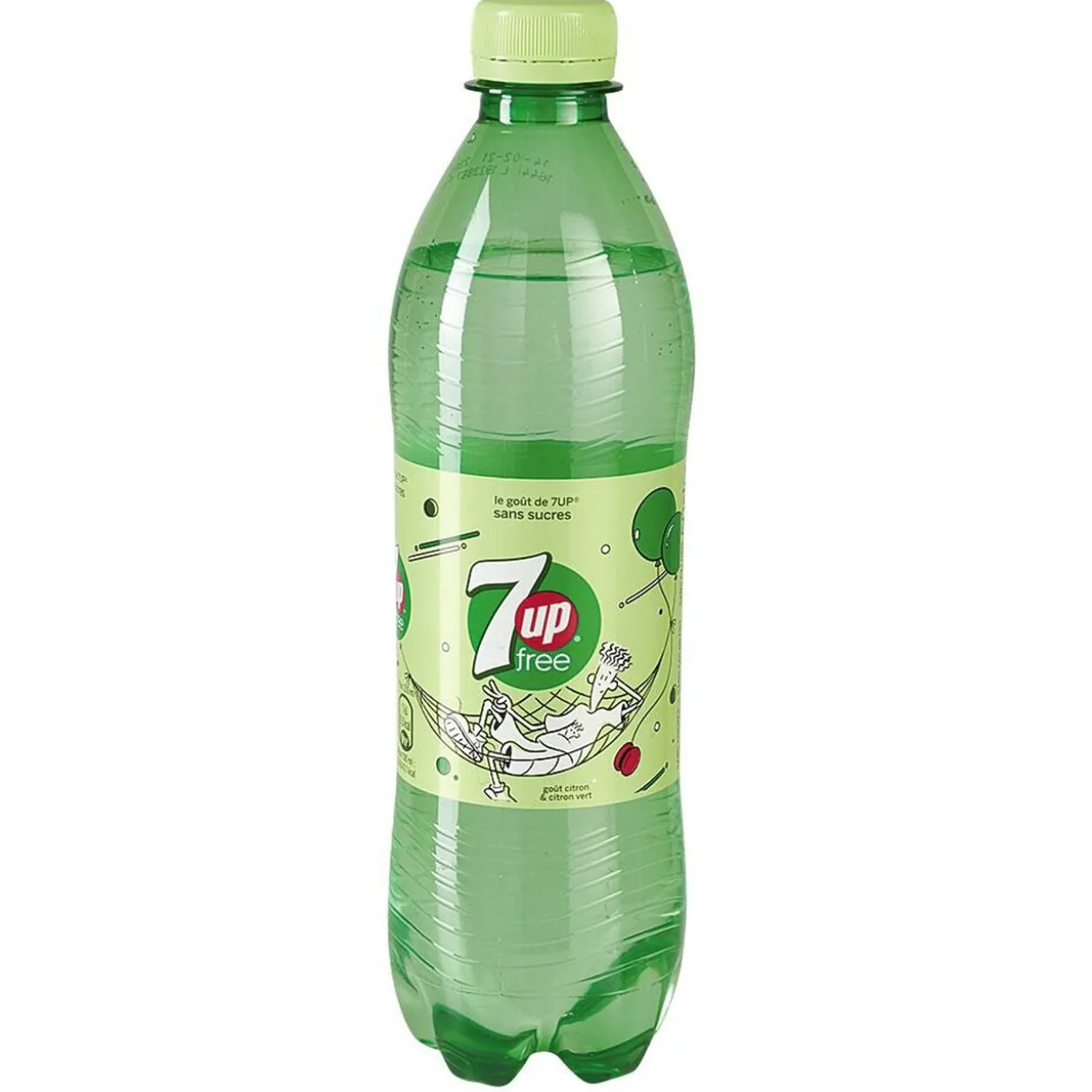 Bouteille de Seven up free 50cl