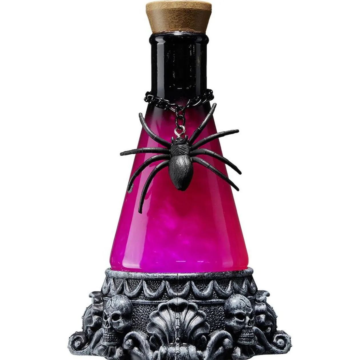 Bouteille poison eau mouvante animée