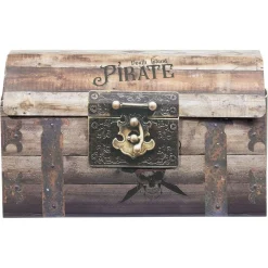 Box coffre décoration Pirate party box 39 pièces