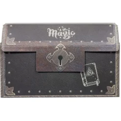 Box coffre décoration Sorcier party box 39 pièces