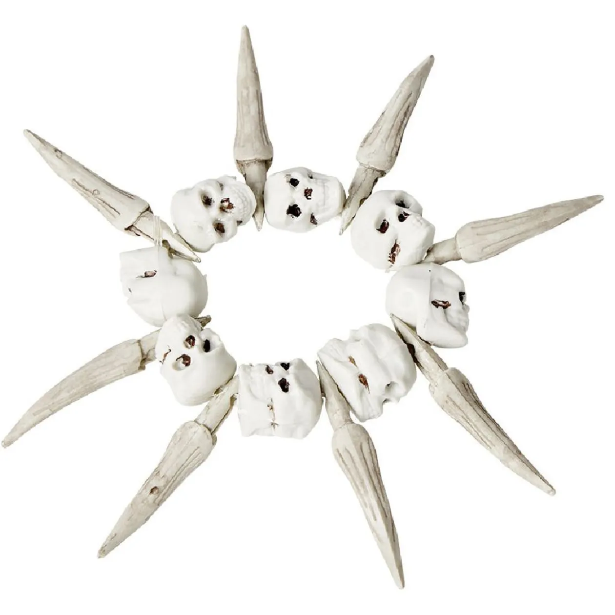 Bracelet Halloween crâne tête de mort L11x1,5cm