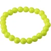 Bracelet perle fluo plastique