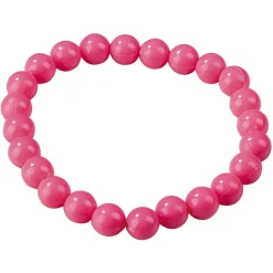 Bracelet perle fluo plastique