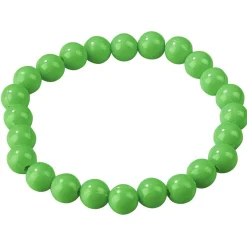 Bracelet perle fluo plastique