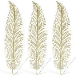 Branche scintillante dorée