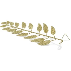 Branche scintillante dorée