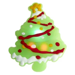 Broche lumineuse de Noël