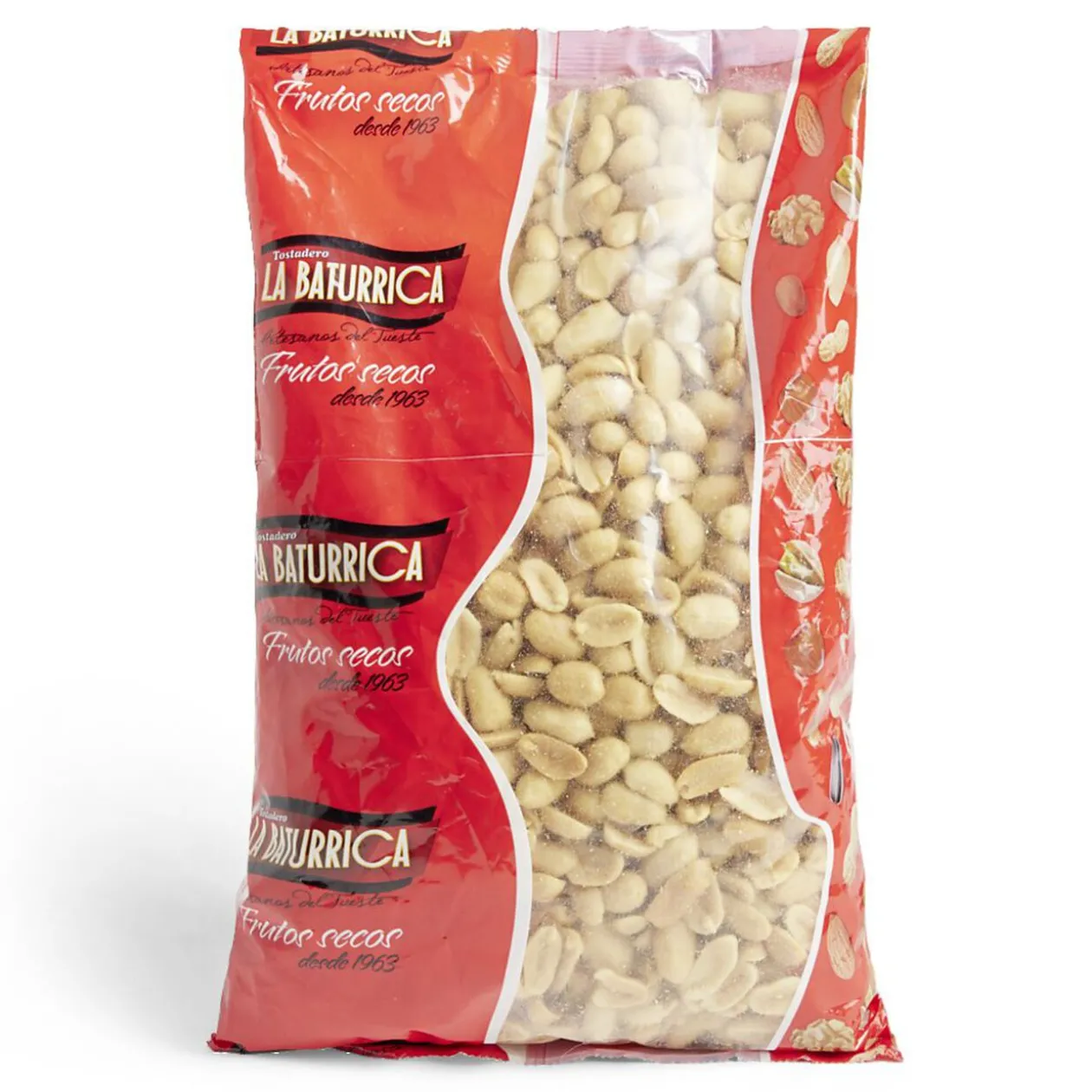 Cacahuètes grillées La Baturrica sachet de 1kg