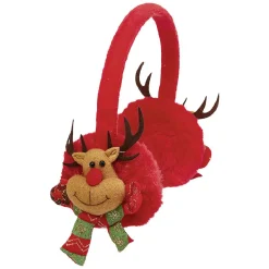 Cache oreille de Noël en tissus