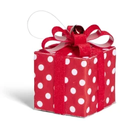 Cadeau décoratif L8x8x11cm - 2 modèles