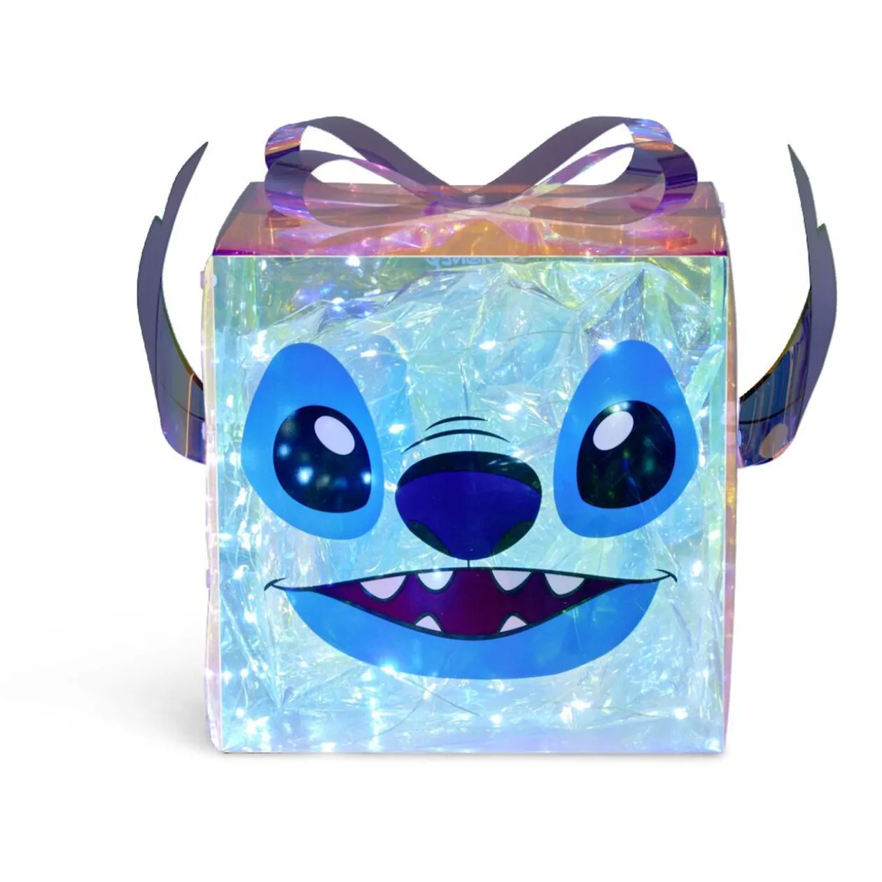 Cadeau décoratif Noël Disney Stitch lumineux 80LED H23cm