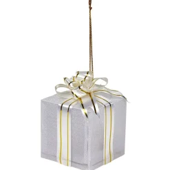 Cadeau de Noël lumineux à suspendre