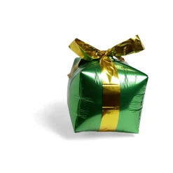 Cadeau gonflable x3 - 33x33x33cm