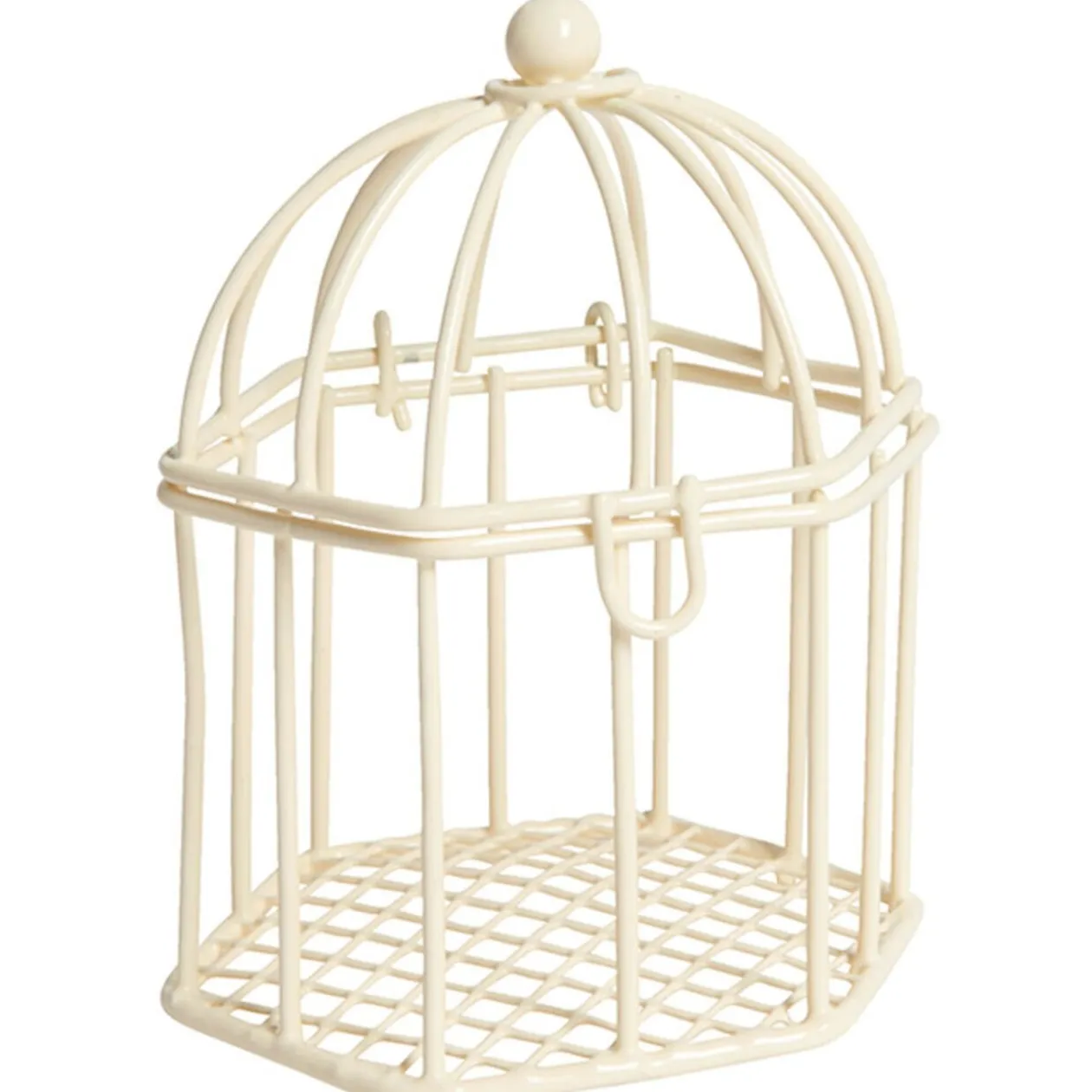 Cage à dragées ivoire x2