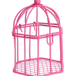 Cage à dragées rose fuchsia x2