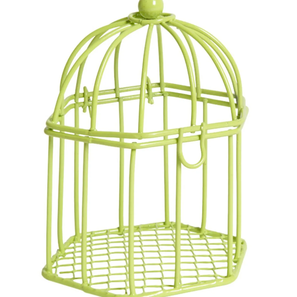 Cage à dragées verte anis x2
