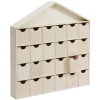 Calendrier de l'Avent 24 cases en bois