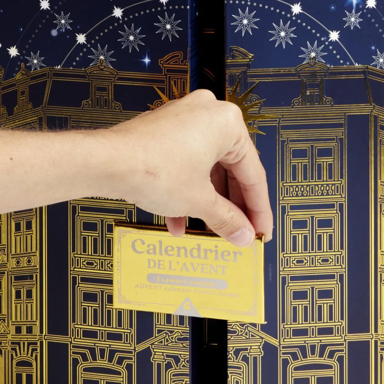 Calendrier de l'avent thème senteurs 24 cases