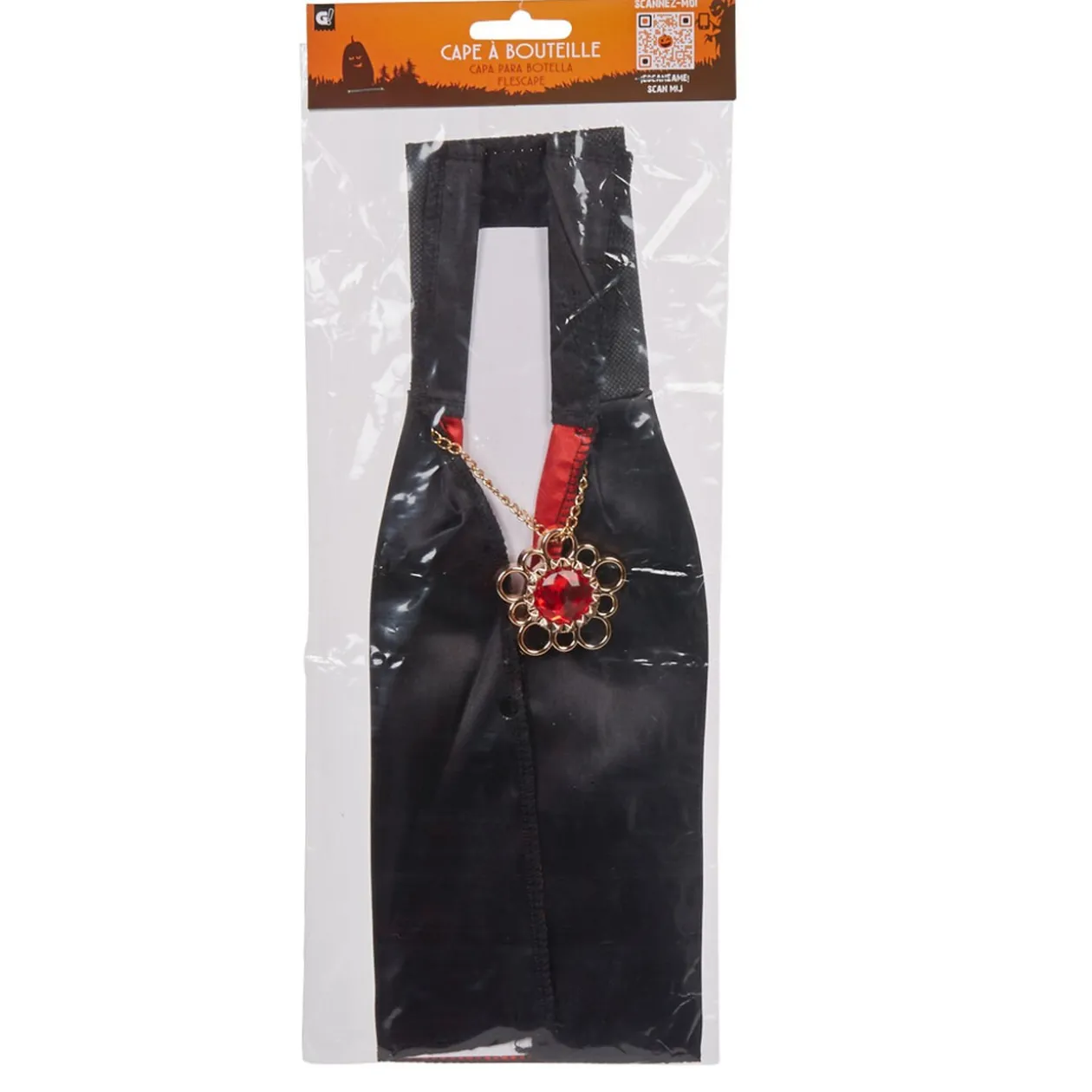 Cape à bouteille noir