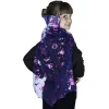Cape Halloween pour enfant 7/9 ans orange violet ou vert