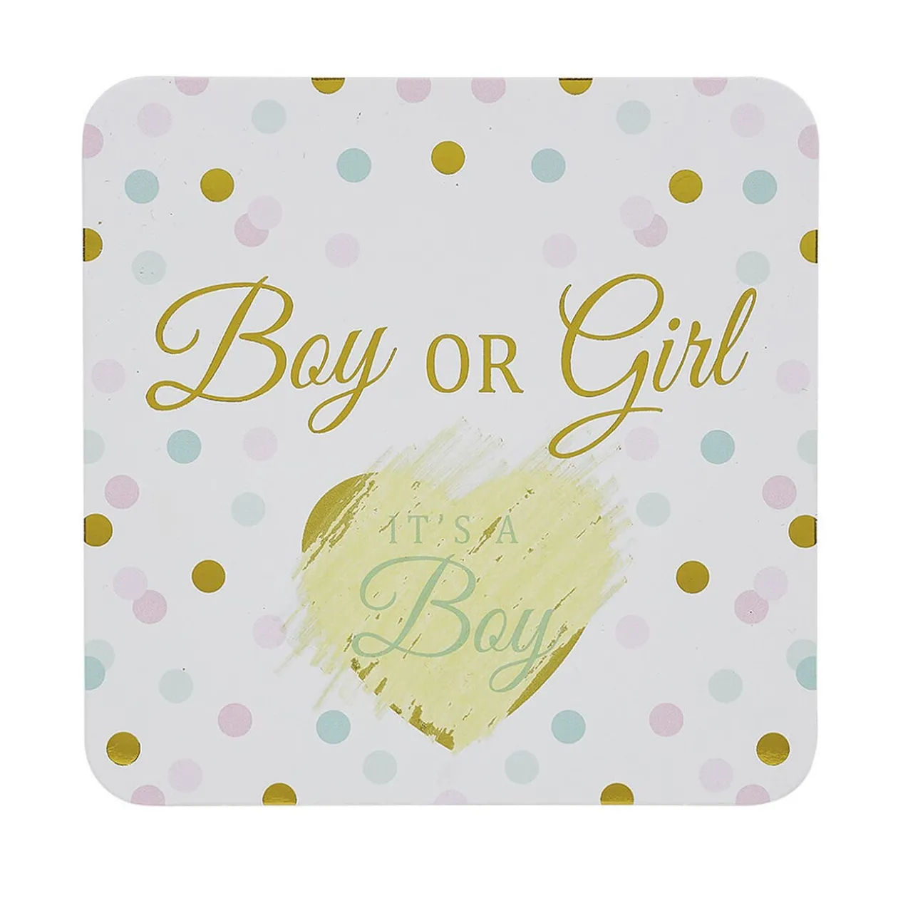 Carte à gratter révélation fille ou garçon x6 - 2 modèles