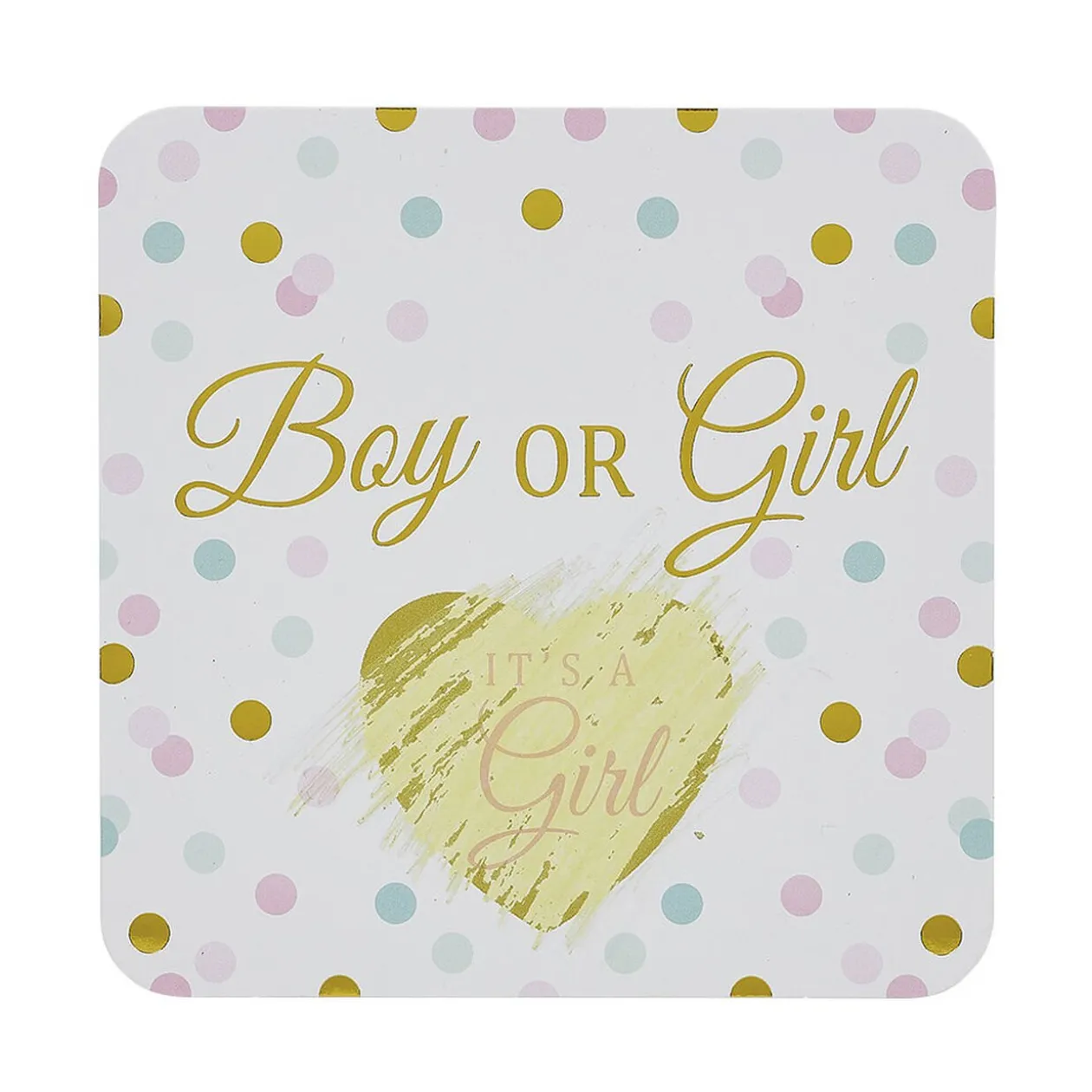 Carte à gratter révélation fille ou garçon x6 - 2 modèles