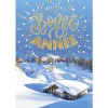 Carte Belle et heureuse année décor Noël