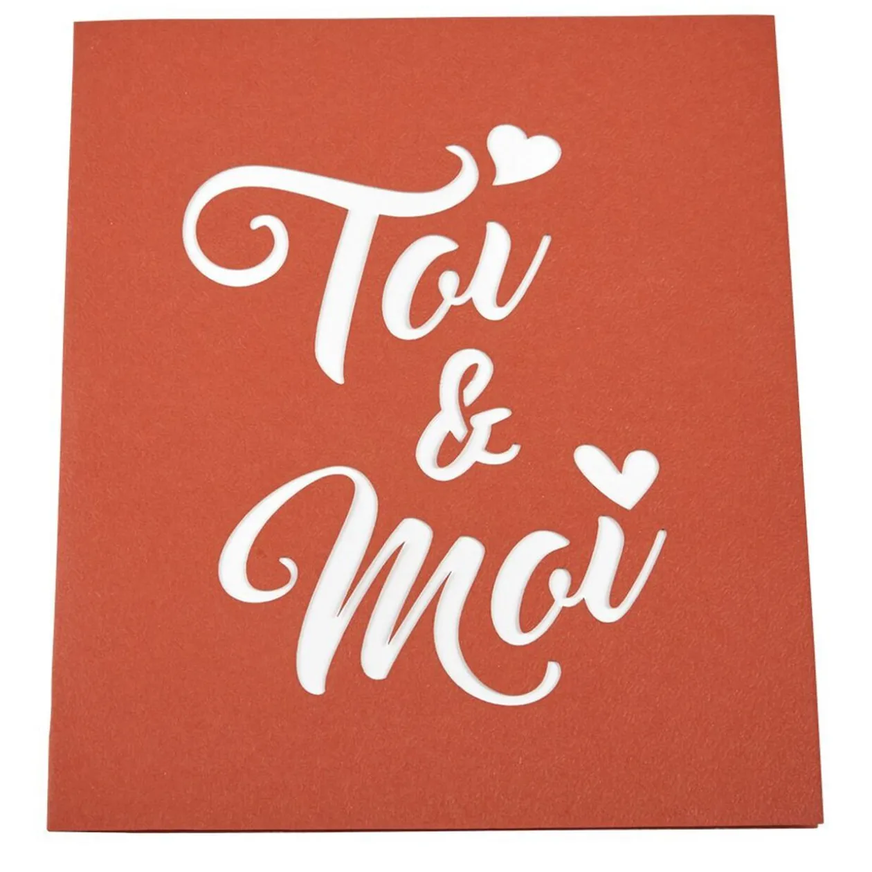 Carte 3D Saint Valentin