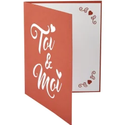 Carte 3D Saint Valentin