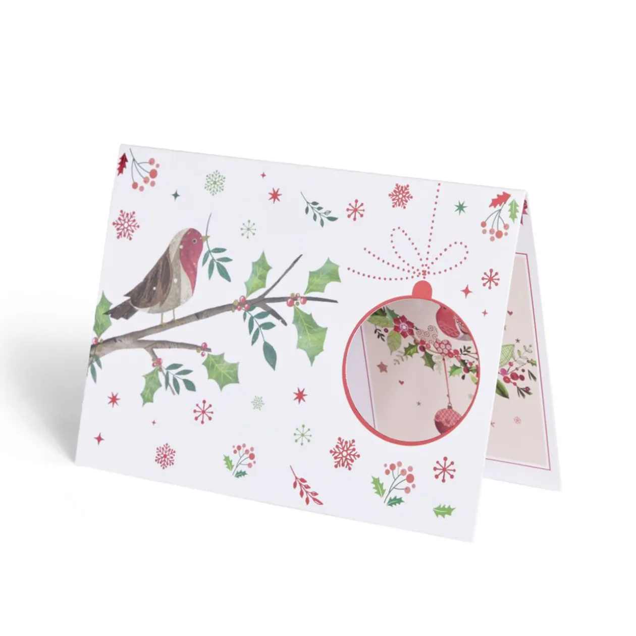 Carte de voeux Noël 12x17cm