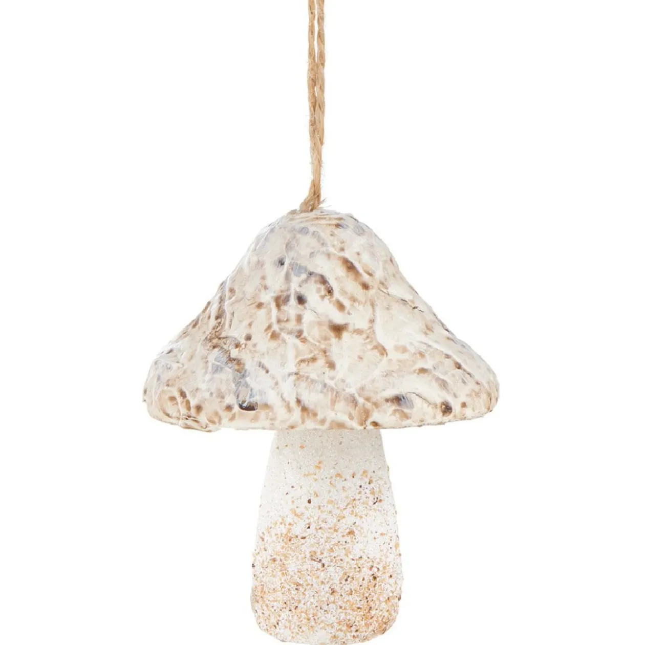 Champignon de Noël brut à suspendre